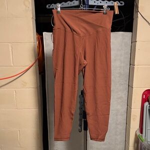 Aerie Warm Brown Leggings